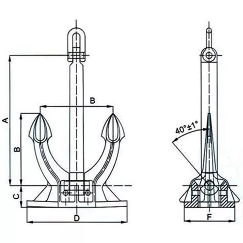 Якорь Spek марка Сталь 20, ГОСТ 30563-98 в г. Чита